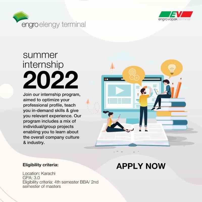 Engro Internship 2023 | Summer Internship – Apply Online