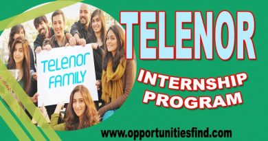 Telenor Internship 2022 Apply Online – Latest Advertisement | Fresh Graduates