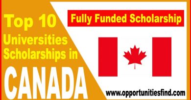 Top 10 Universities Fully Funded Scholarship in Canada 2022-23 | All Programs