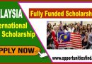 Malaysian International Scholarship 2022 | Fully Funded