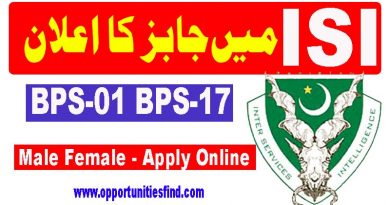 ISI Jobs 2022 Ministry of Defence  (342 Post) | Online Apply