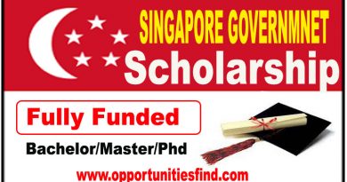 Singapore Government Scholarship 2022-23 | Fully Funded - International Students