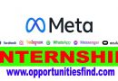 META Internship 2022 (Facebook,Whatsapp,Massenger) | Fully Funded