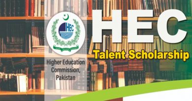 HEC Talent Scholarship Program 2023 for Pakistani Students in MS & PhD