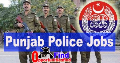 Punjab Police Jobs 2022 All Punjab Districts Wise Vacancies – Latest Advertisement  