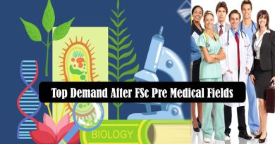 Top Demand After FSc Pre Medical Fields 2023 | Options for Pre Medical Student