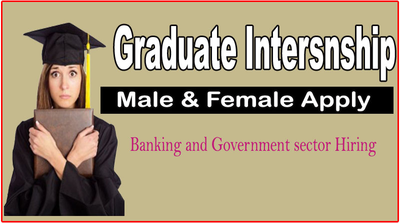 Graduate Internship 2023 Freshers (Male/Female) - Applications Open Banks and Companies