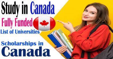 Scholarships in Canada 2023 (Fully Funded) for Graduate Students
