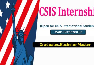 CSIS Internships 2023 for International Students (Paid Internship)