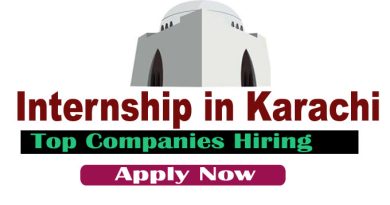 Internship in Karachi 2023 Paid | 12 Pass and Graduates Apply