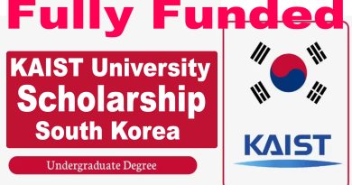 KAIST University Scholarship 2024-25 Funded in South Korea